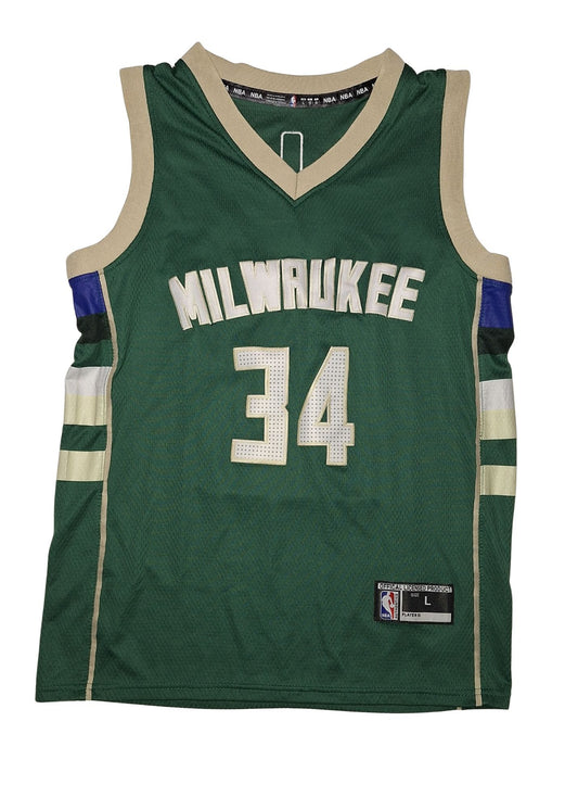 Giannis Antetokounmpo Milwaukee Bucks Green Jersey