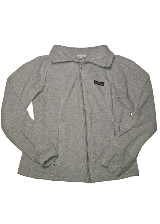 Columbia Full-Zip Grey Fleece