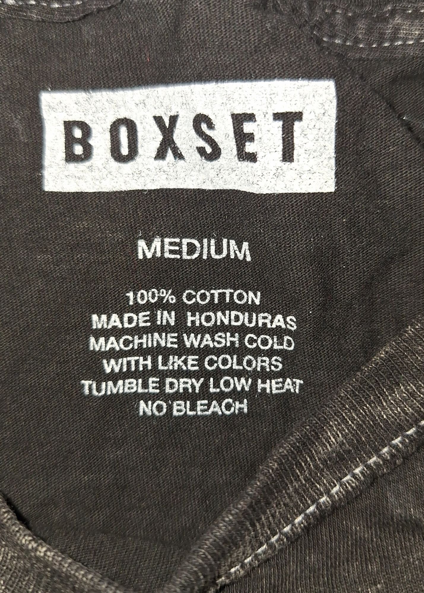 Boxset Graphic Black T-shirt