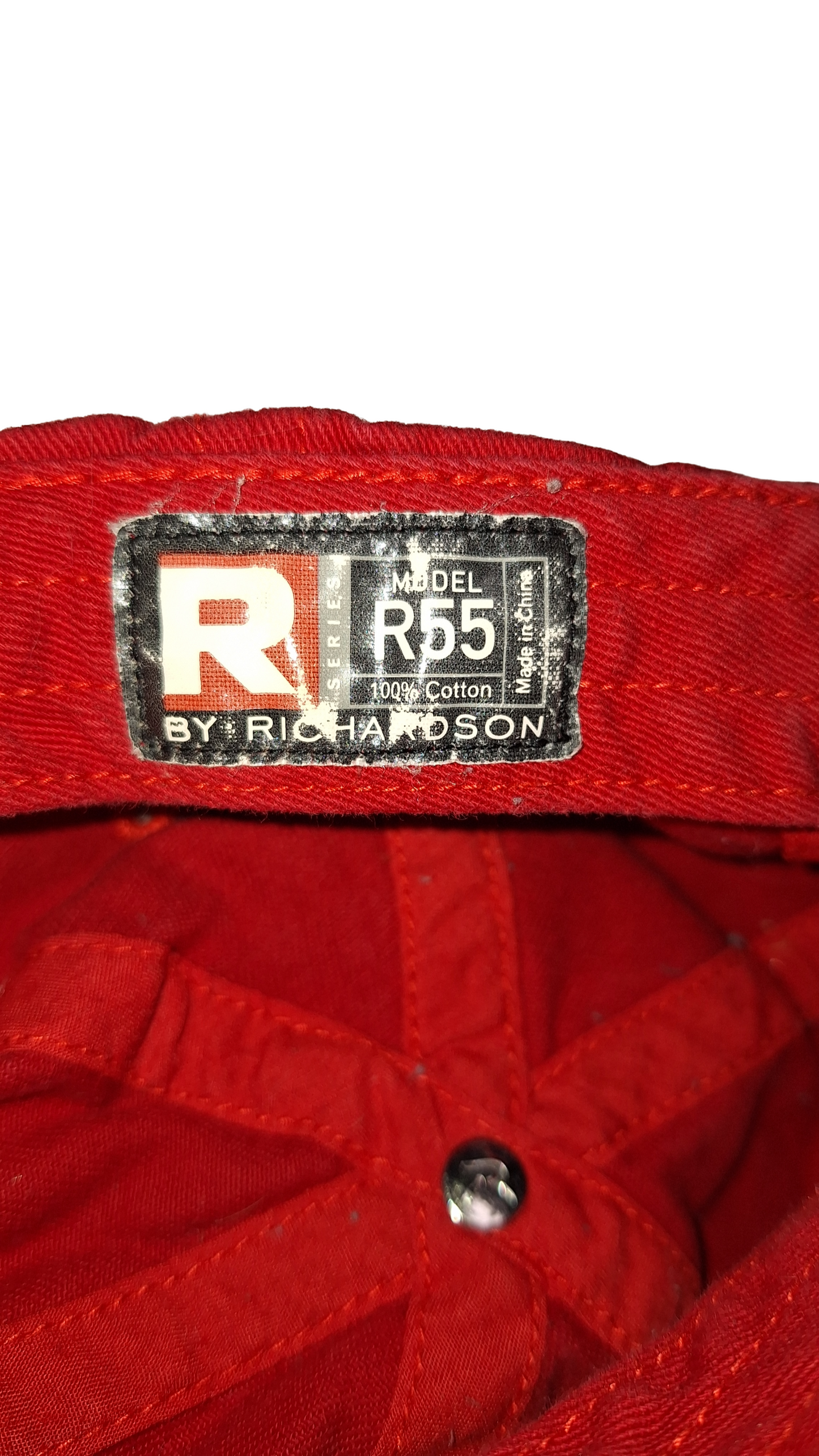 Richardson Red Embroidered Cap