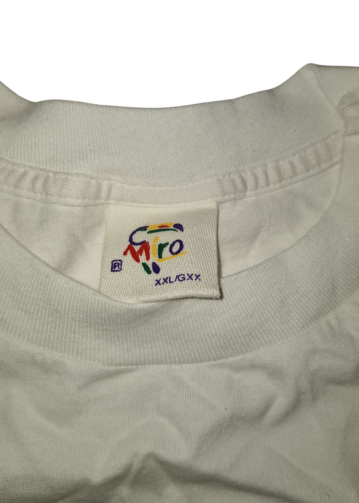 Miro White T-shirt Floral Burst