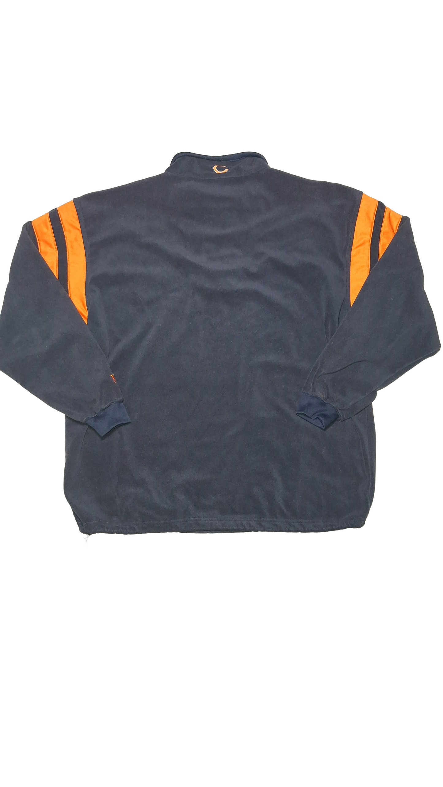 Chicago Bears Quarter Zip Blue Fleece