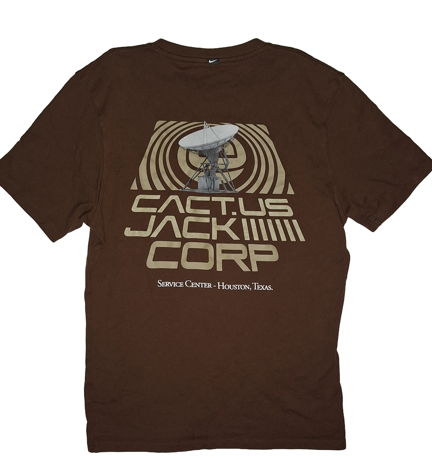 Cactus Jack Corp Brown T-shirt