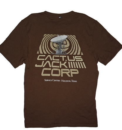 Cactus Jack Corp Brown T-shirt
