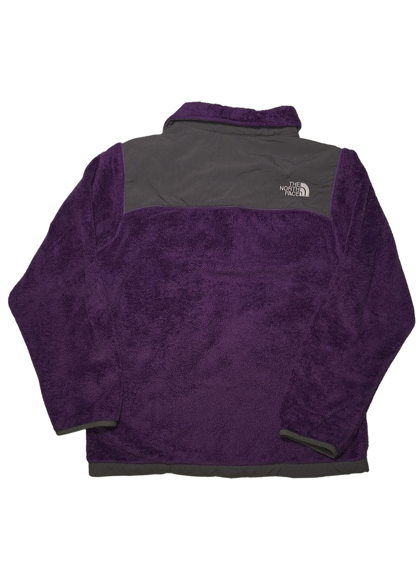 North Face Full-Zip Purple Fleece