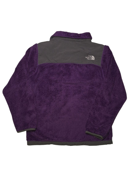 North Face Full-Zip Purple Fleece