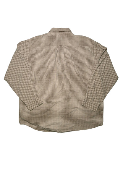 Eddie Bauer Button-Down Tan Shirt