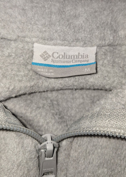 Columbia Full-Zip Grey Fleece