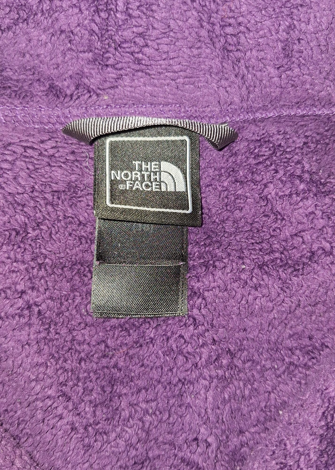 North Face Full-Zip Purple Fleece