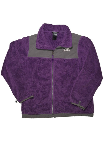 North Face Full-Zip Purple Fleece