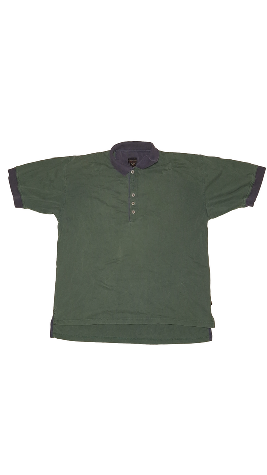 Vintage Polo Knit Green Shirt
