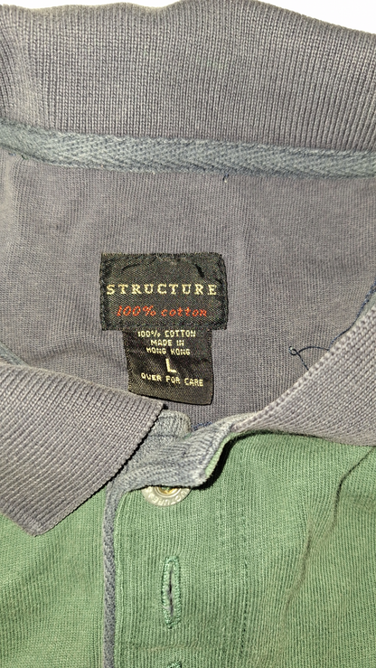 Vintage Polo Knit Green Shirt