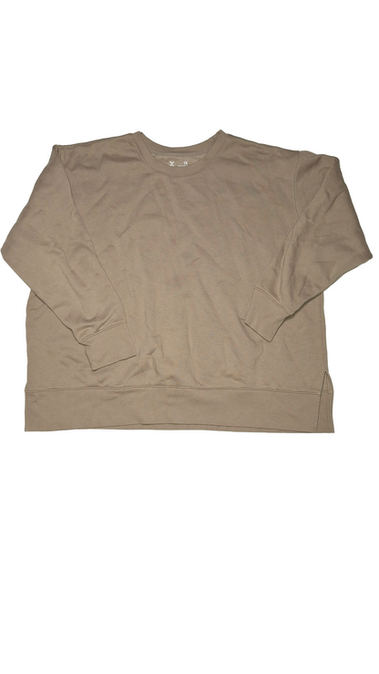 Basic Crewneck Brown Sweatshirt