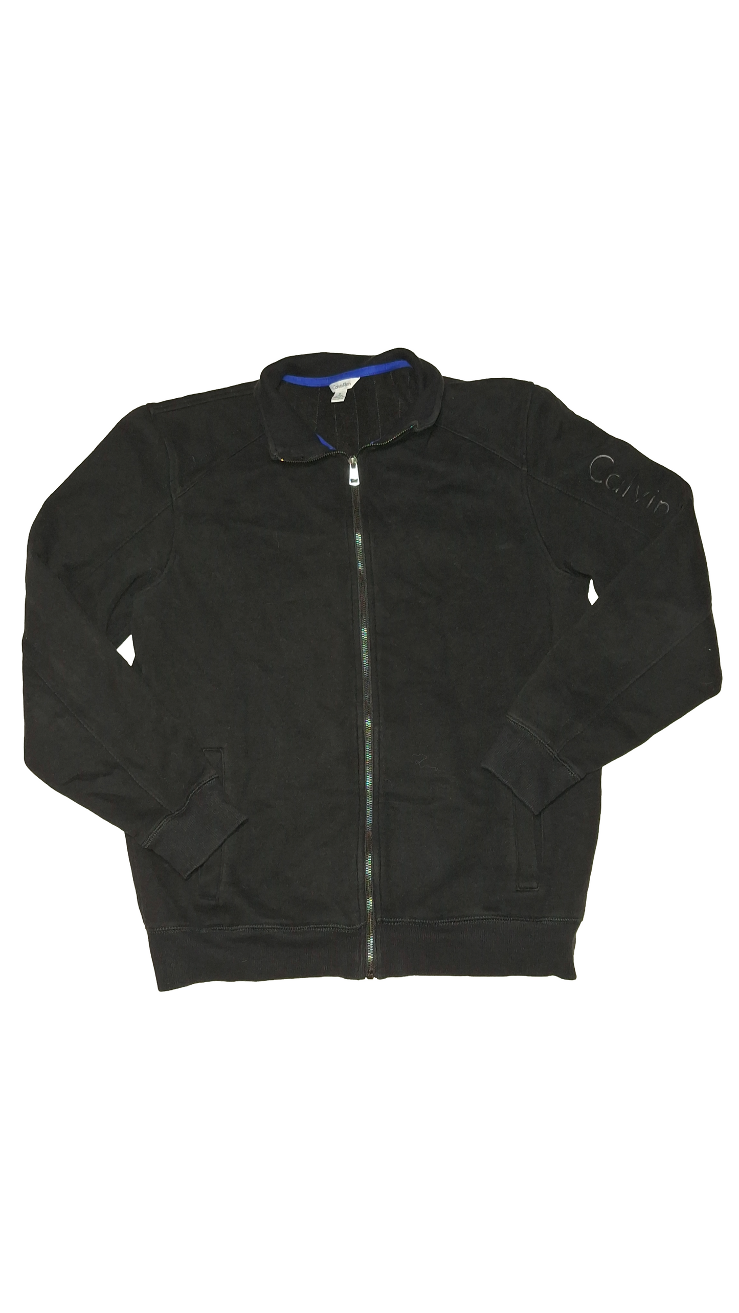 Calvin Klein Black Full-Zip Fleece