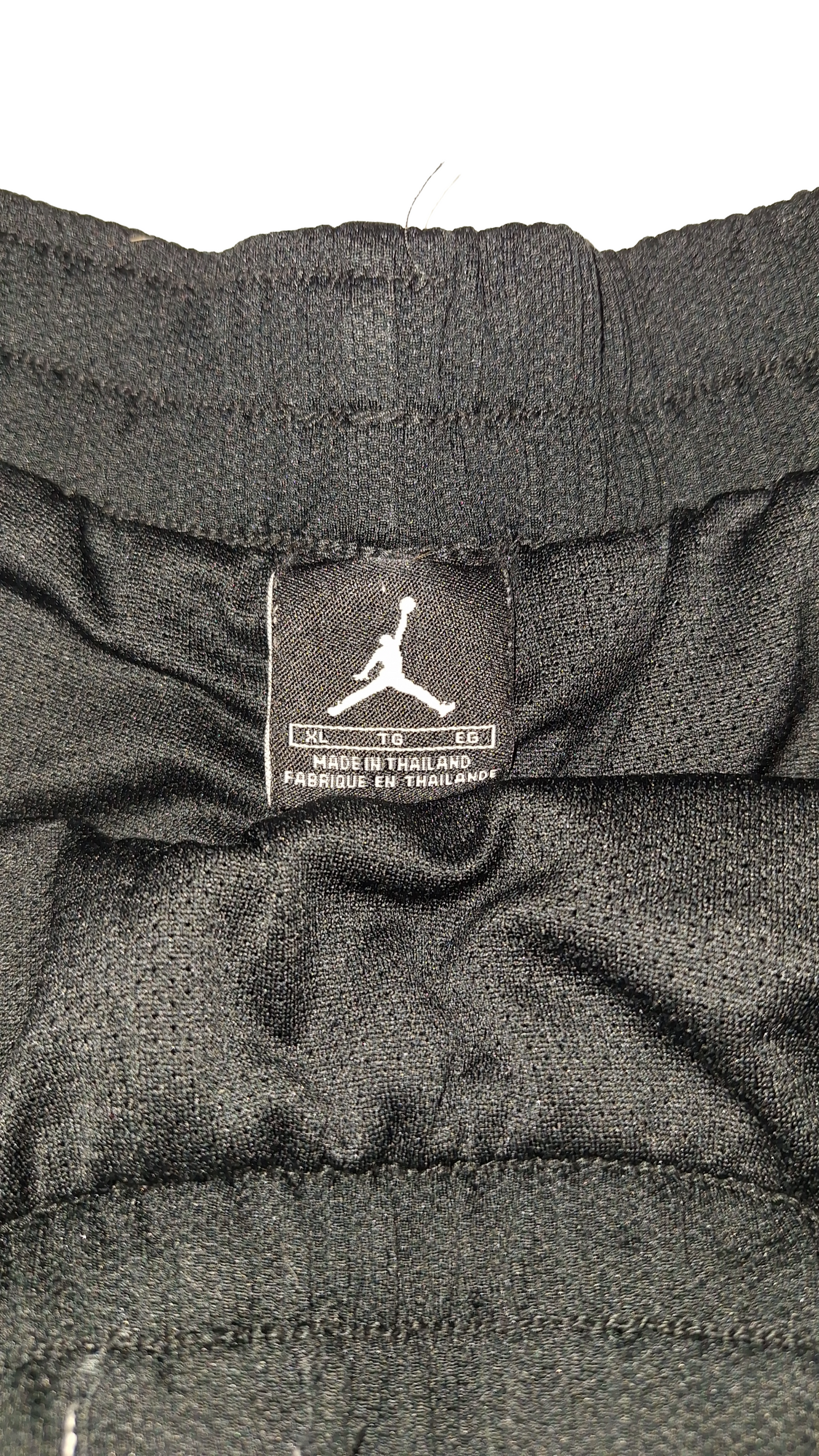Nike Jordan Black And White Athletic Shorts