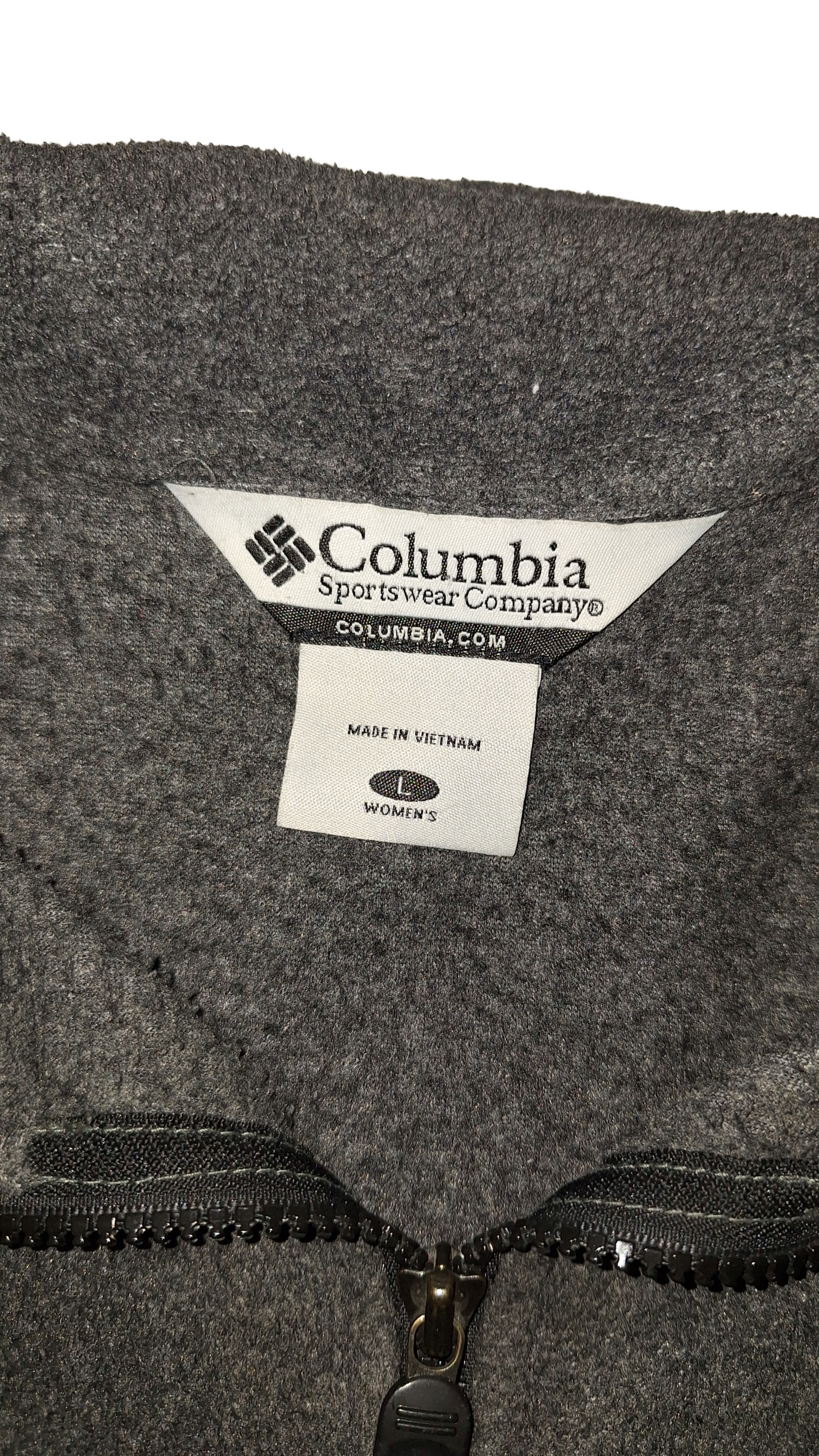 Columbia Full-Zip Green Fleece