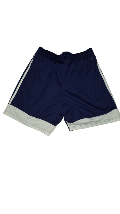 Adidas 3 Stripe Dark Blue Athletic Shorts