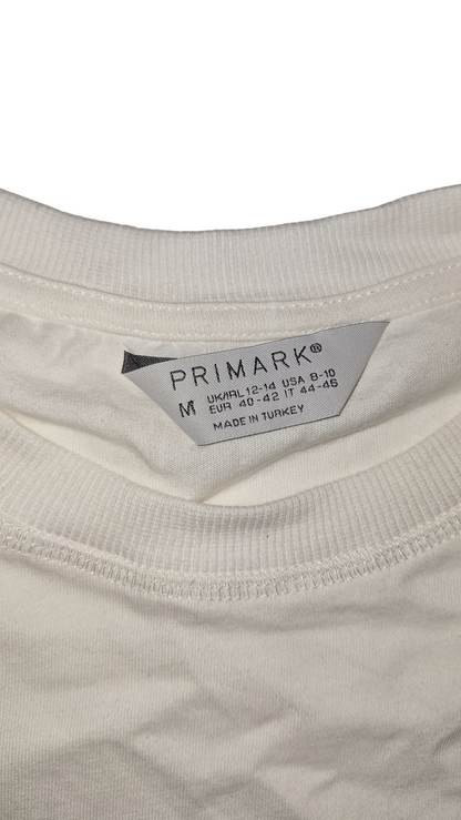 Aesthetic Red Heart Indie White T-shirt