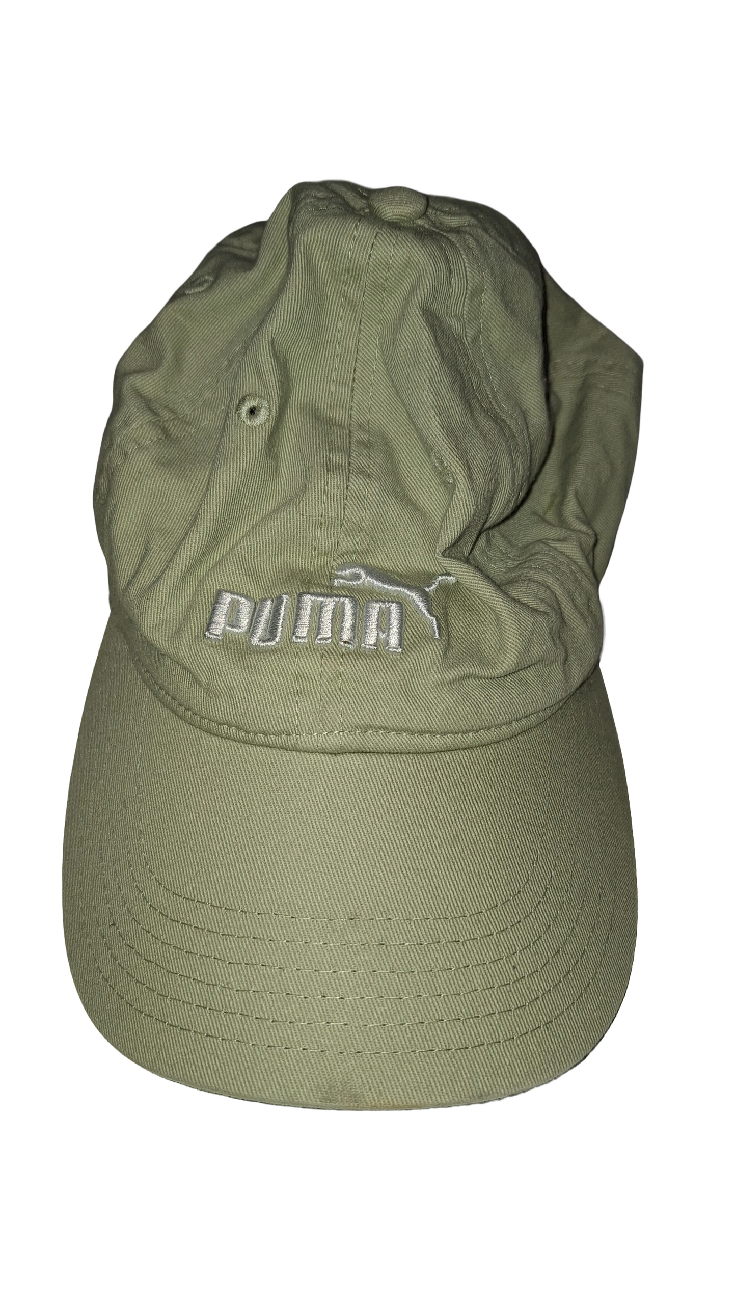 Puma Baseball Green Embroidered Cap