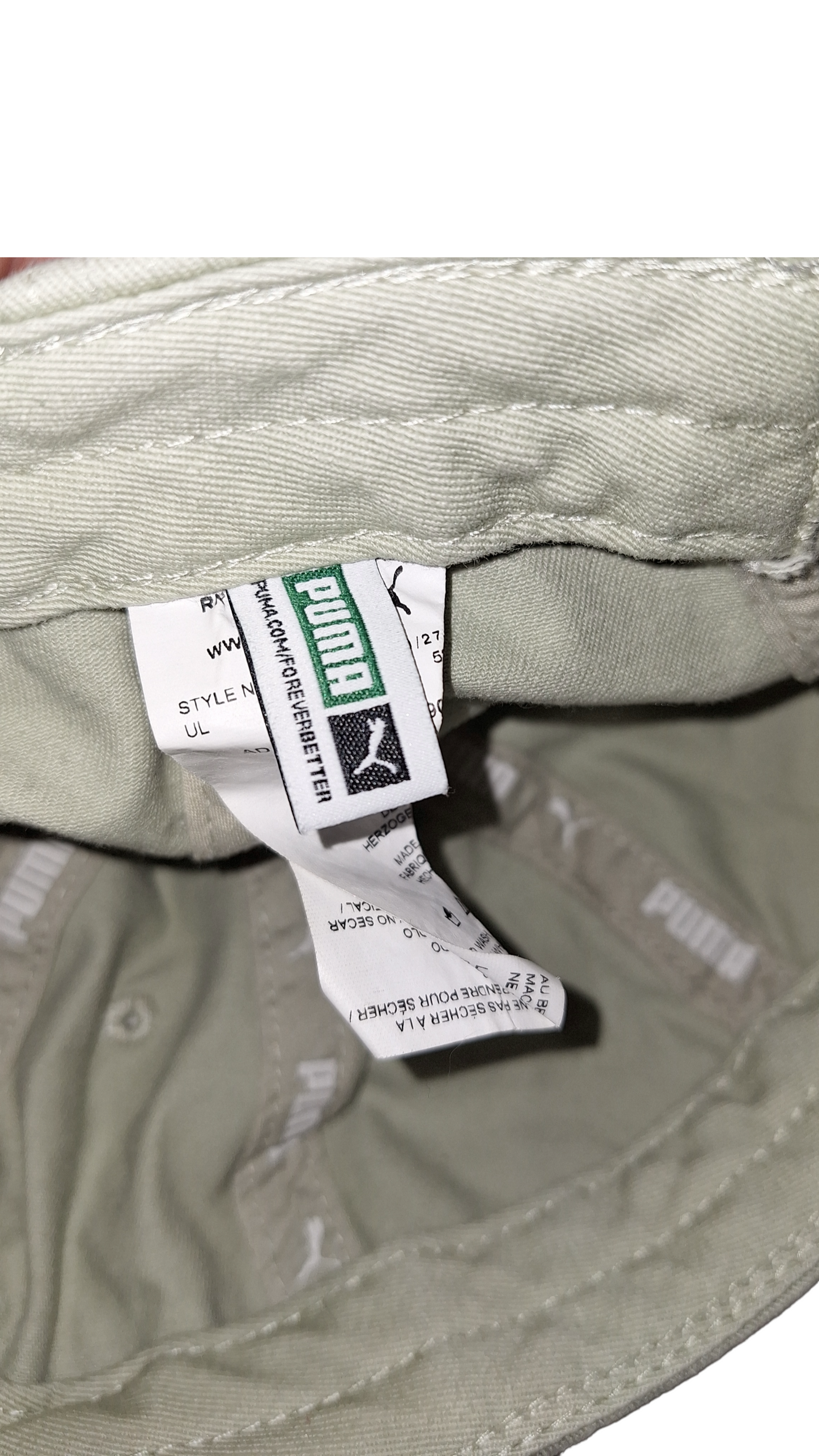 Puma Baseball Green Embroidered Cap