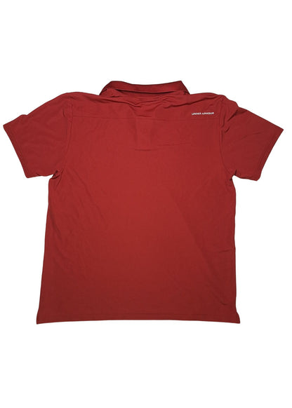 Under Armour Loose Performance Red Polo
