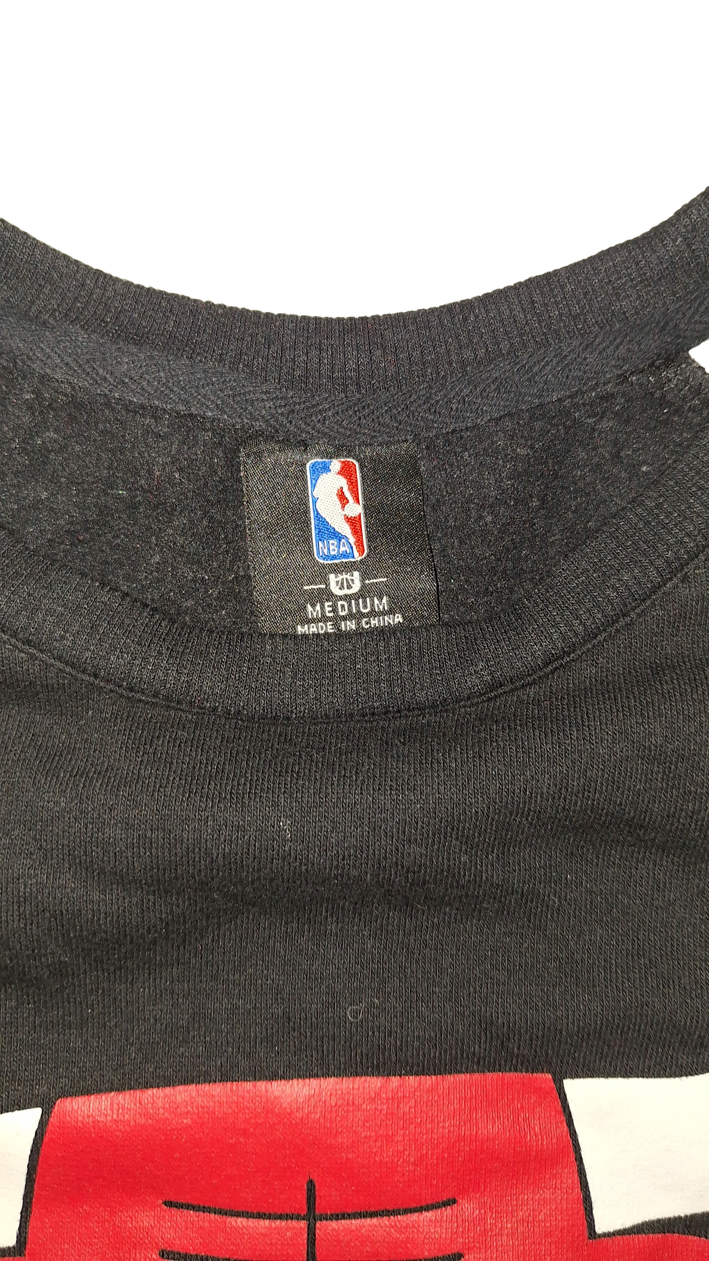 NBA Chicago Bulls Red And Black Sweatshirt