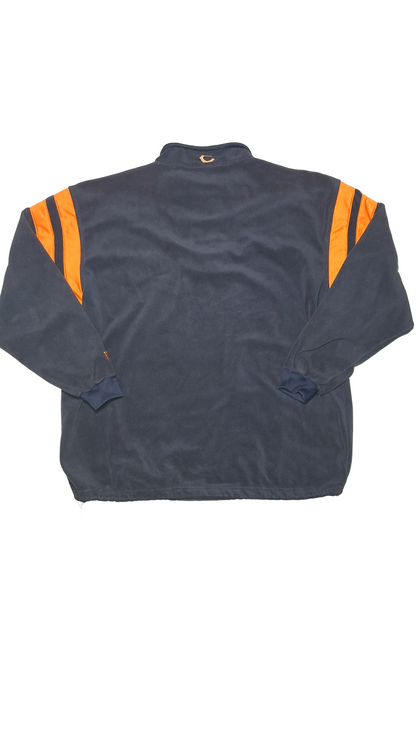 Chicago Bears Quarter Zip Blue Fleece
