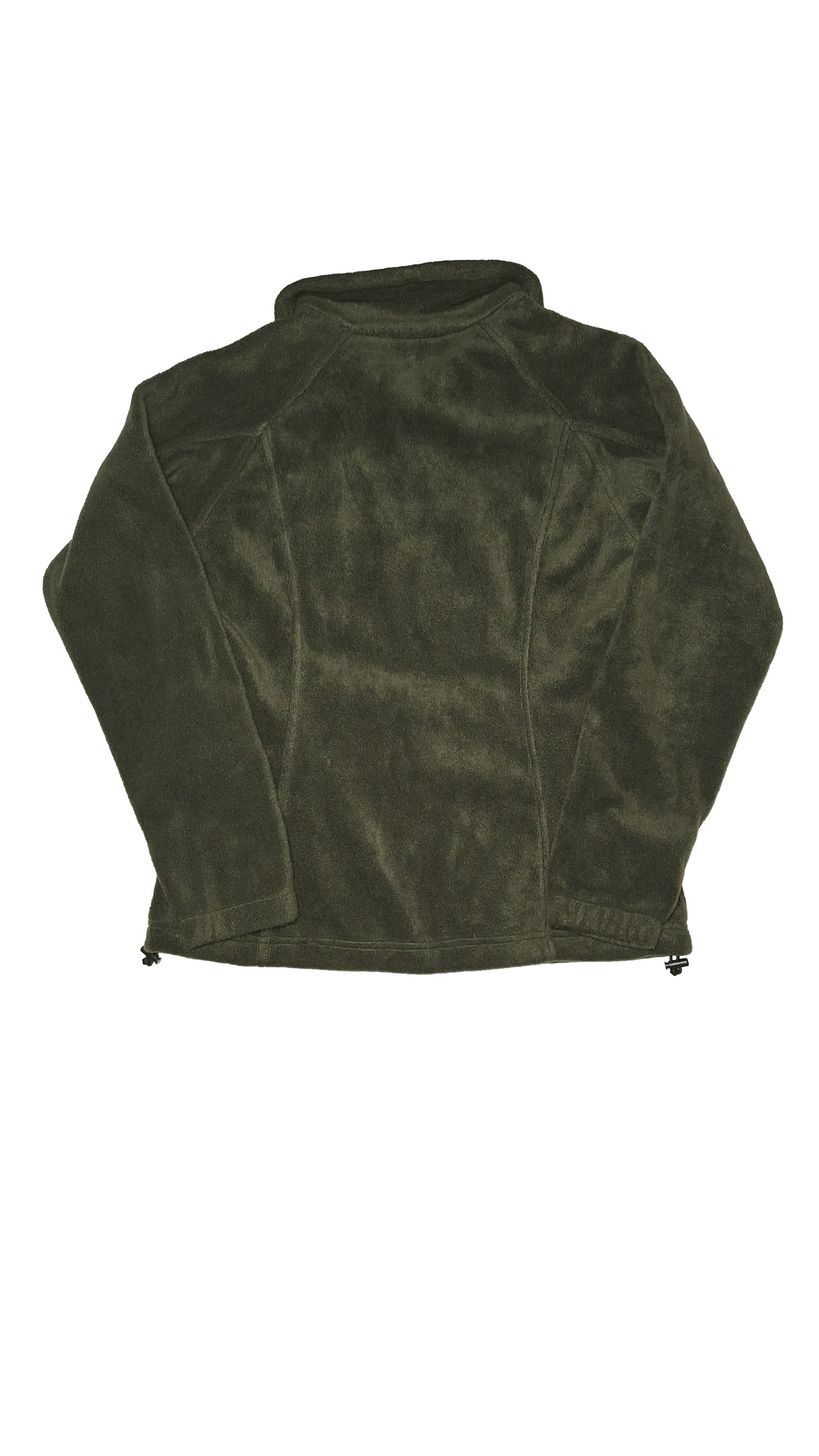 Columbia Full-Zip Dark Green Fleece