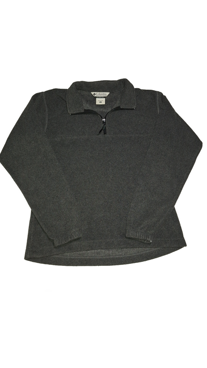 Columbia Quarter Zip Grey Fleece