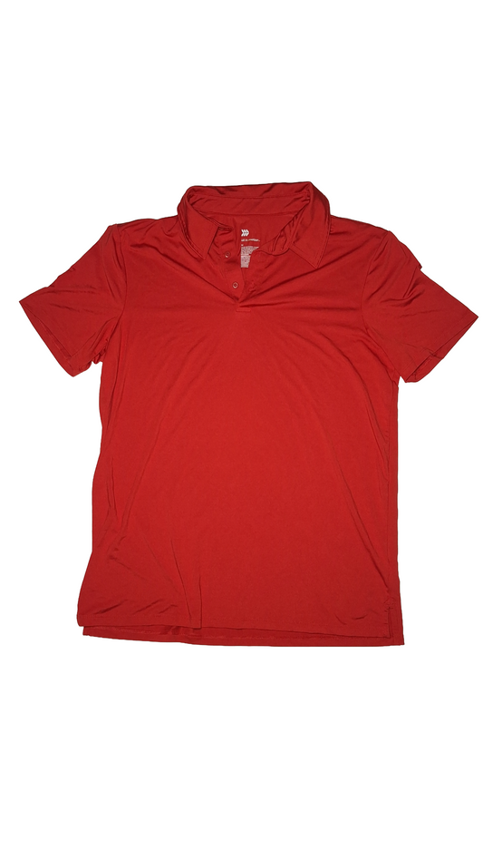 Athletic Red Polo Shirt