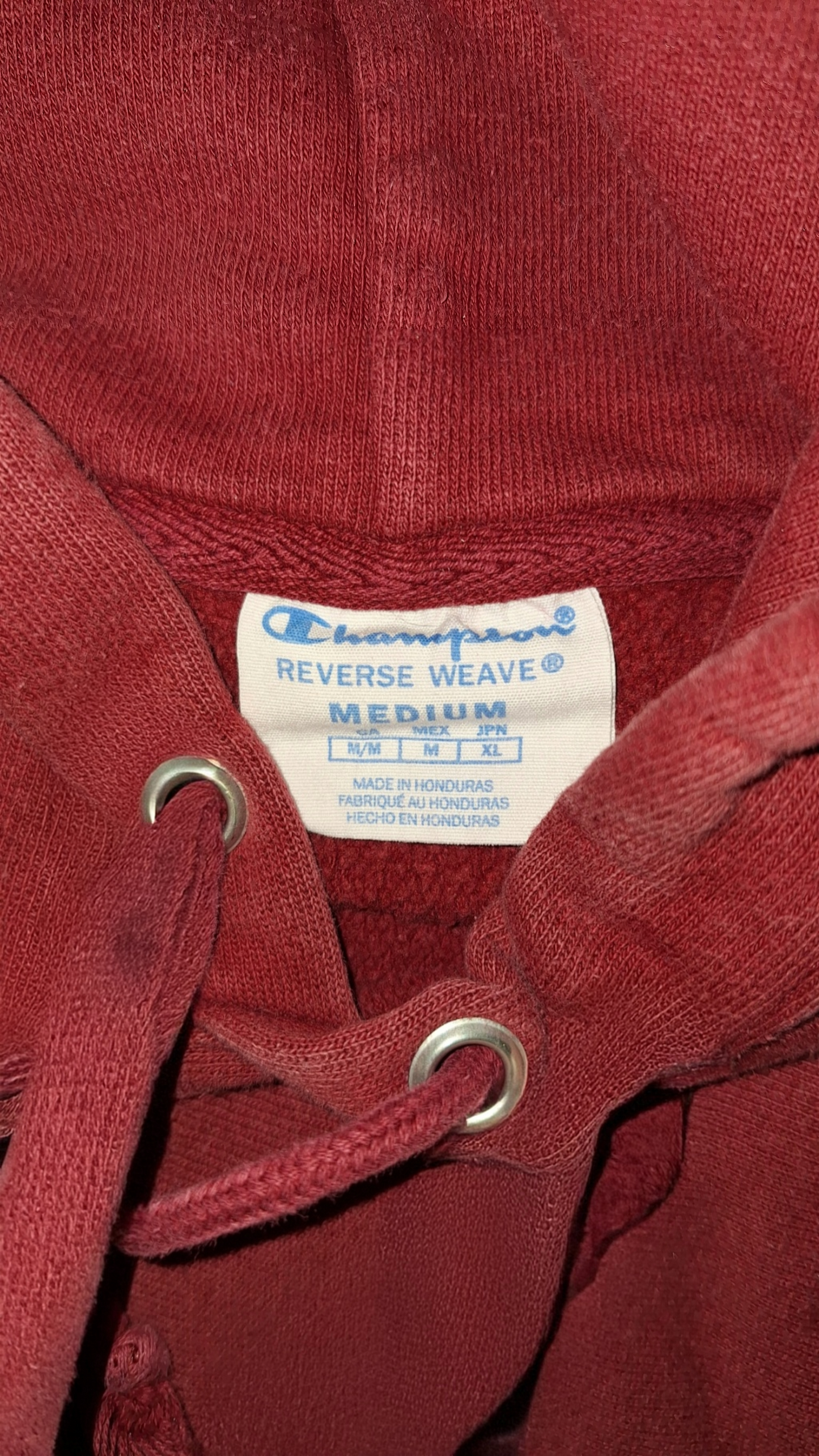 Champion Reverse Red Hoodie
