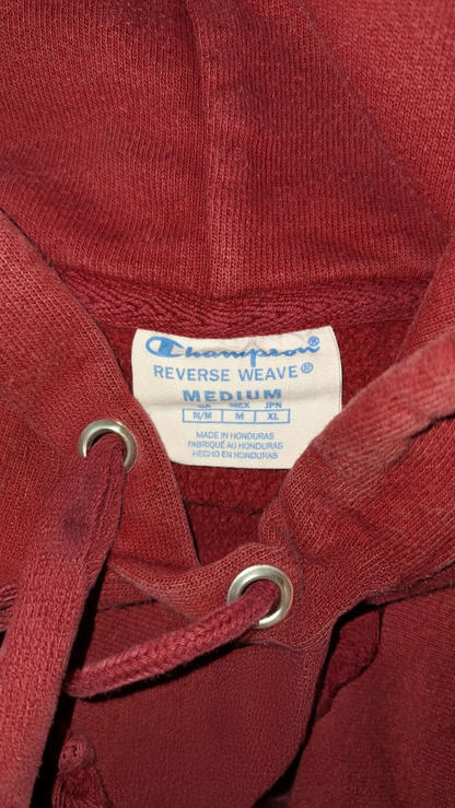 Champion Reverse Red Hoodie