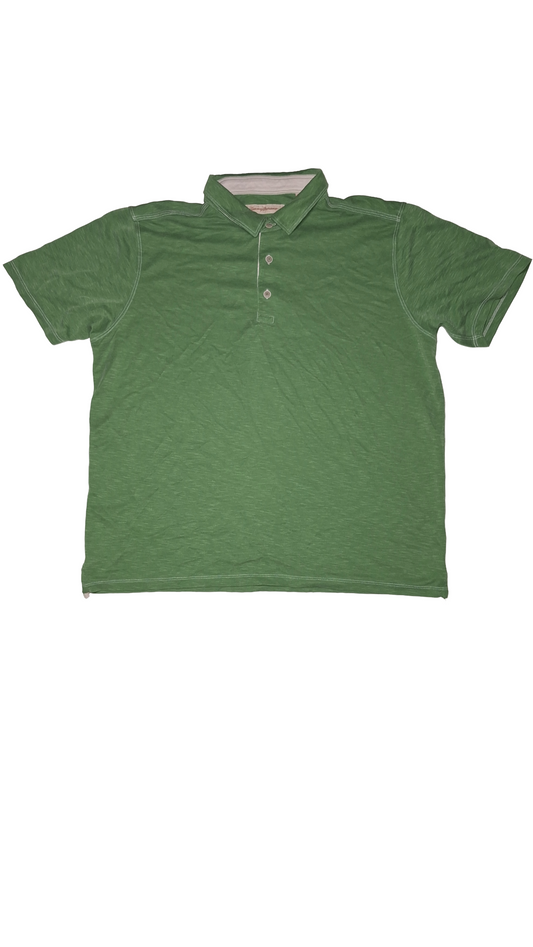 Short Sleeve Green Polo Shirt